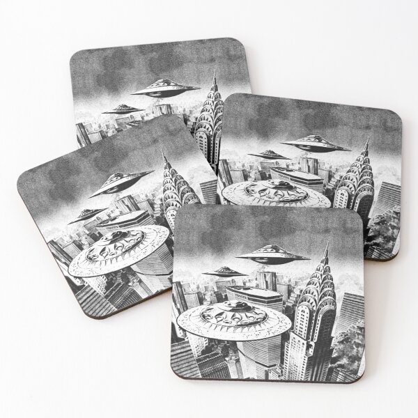 Item preview, Alien Invasion Design - UFO Design, Alien Aesthetic designed and sold by saucerboss.