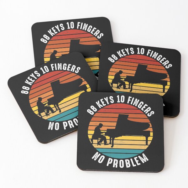 Item preview, 88 Keys 10 Fingers No Problem Piano Pianist designed and sold by RandomStuffShop.