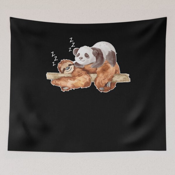 Item preview, Sloth Panda Sleeping designed and sold by BLake77777.
