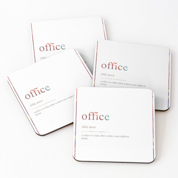 Item preview, OFFICE 434 Watercolor Map Yoga Quote Definition De designed and sold by vividpixelusa.