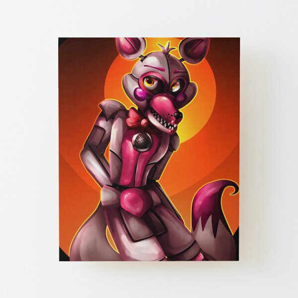 Five Nights At Freddy S Sister Location Funtime Freddy With Bon Bon Mounted Print For Sale By Mokamizore97 Redbubble