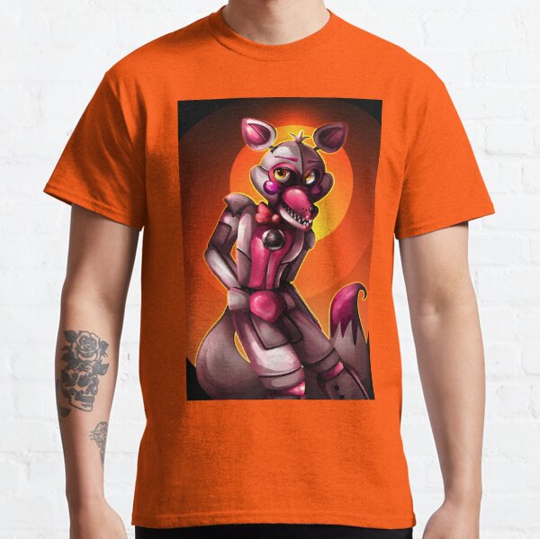 Funtime Foxy T Shirts Redbubble - funtime foxy shirt roblox