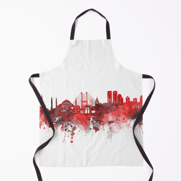 Item preview, istanbul skyline red designed and sold by BekimART2.