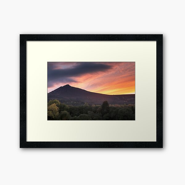 Item preview, Bennachie Mither Tap Sunset Aberdeenshire Scotland designed and sold by andymcdphoto.