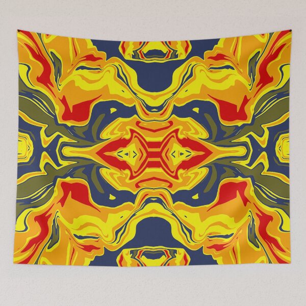 Item preview, Fluid art . Abstract liquid art with mixing colors designed and sold by moustafakhalil.
