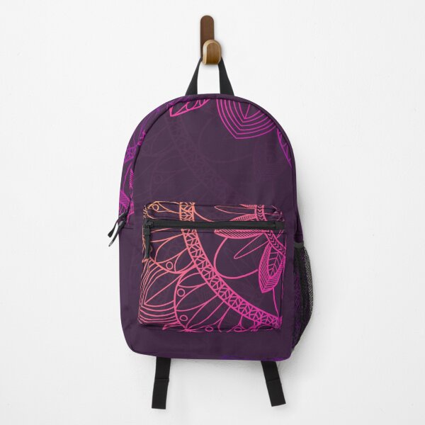 Item preview, Beautiful mandala with bright and warm colors, purple, pink and yellow designed and sold by KarlaHR.