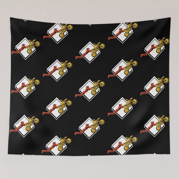 Item preview, Cool retro dirt bike acrobatics design | dirt bike stuff designed and sold by BatholomewMat.