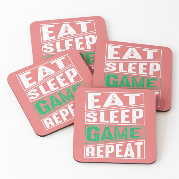 Item preview, Eat, Sleep, Game, Repeat. designed and sold by Pixelcraftsmith.