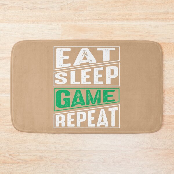 Item preview, Eat, Sleep, Game, Repeat. designed and sold by Pixelcraftsmith.
