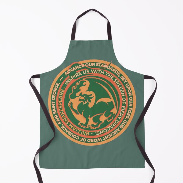 Item preview, St George and the Dragon (GreenGold) designed and sold by bfwilson.