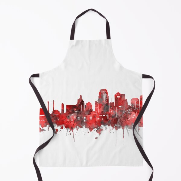 Item preview, kansas city skyline red designed and sold by BekimART2.