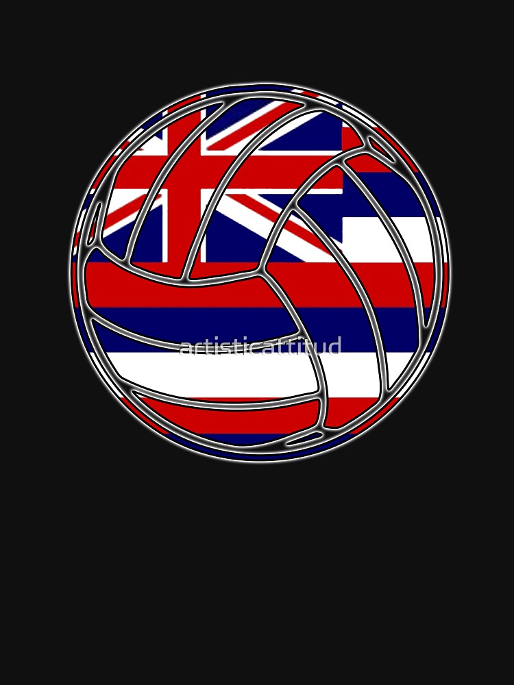 "Hawaii flag volleyball" Tshirt by artisticattitud Redbubble