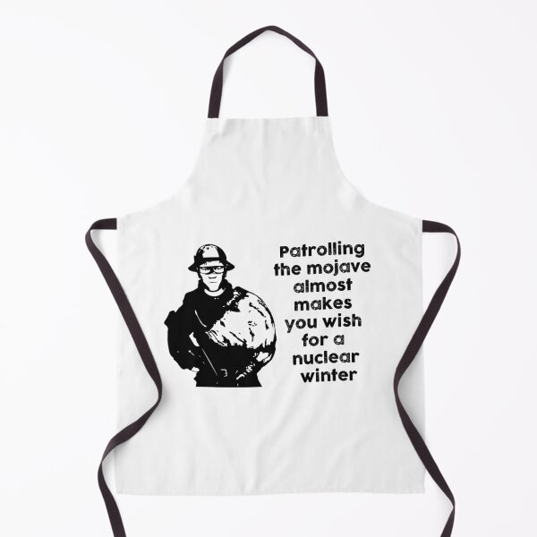Item preview, Patrolling the Mojave almost makes you wish for a nuclear winter (Black) designed and sold by Mercatus.