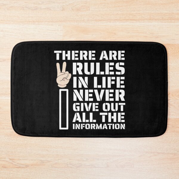 Item preview, There Are Two Rules In Life designed and sold by BahiaStyle.