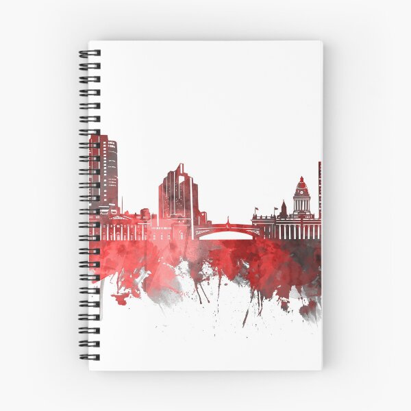 Item preview, leeds skyline red designed and sold by BekimART2.