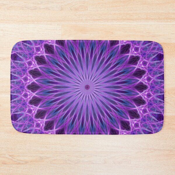 Item preview, White and bright violet mandala designed and sold by JBlaminsky.