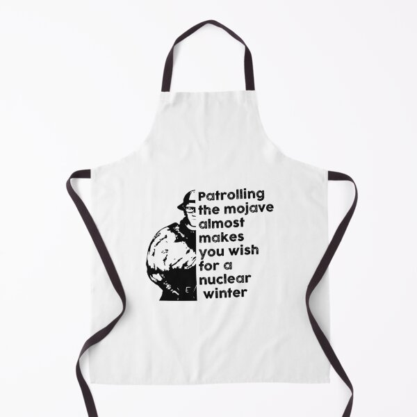 Item preview, Patrolling the Mojave almost makes you wish for a nuclear winter (Black) designed and sold by Mercatus.