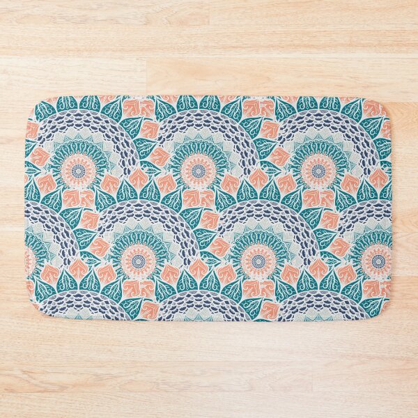 Item preview, Beautiful Blue and Orange Aztec Pattern designed and sold by kelseypryor11.
