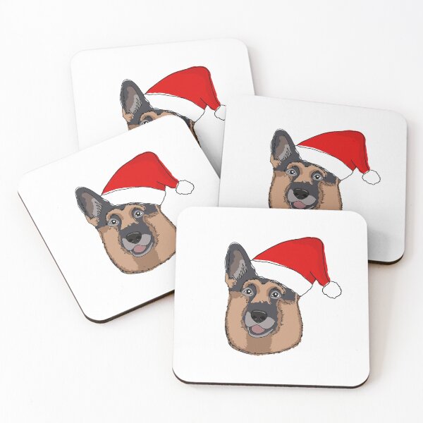 Item preview, Holiday German Shepard cute dog designed and sold by aliciab013.