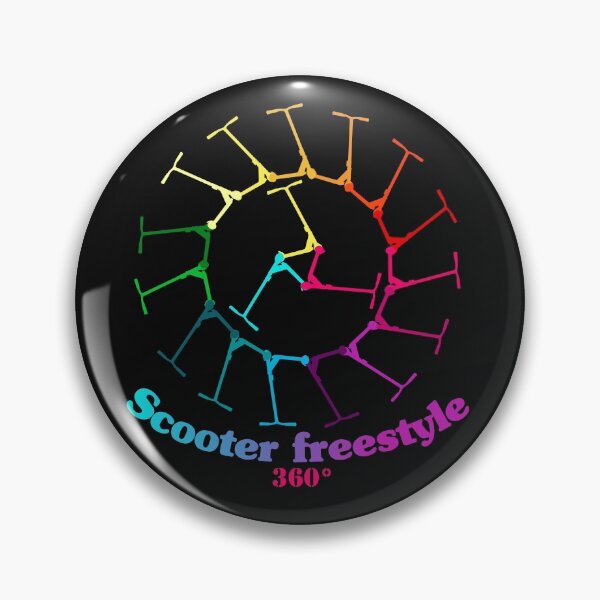 Item preview, Circle of scooter freestyle designed and sold by saturdayride.