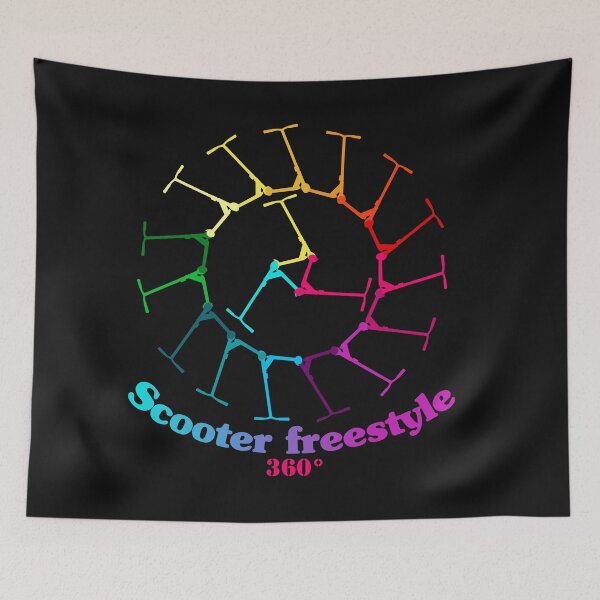 Item preview, Circle of scooter freestyle designed and sold by saturdayride.