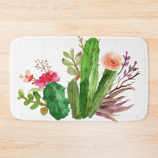 Item preview, Cactus Flowering Watercolour designed and sold by killies.