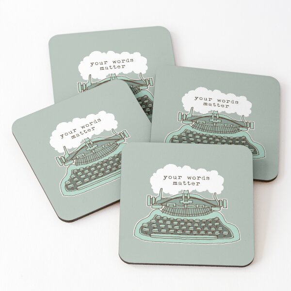 Item preview, Vintage Typewriter - Your Words Matter designed and sold by Shelley Johannes Studio.