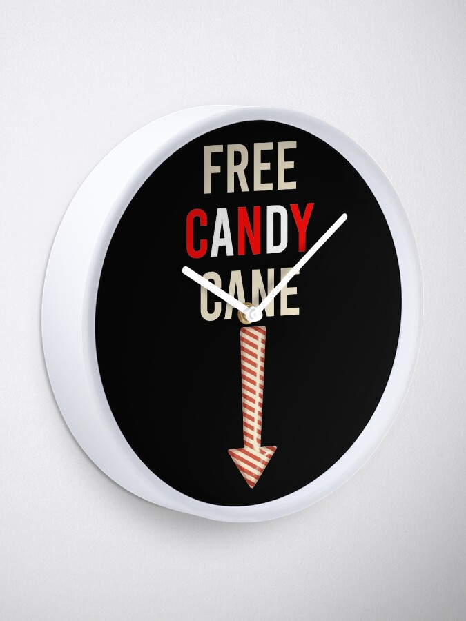 Disover Copy of Christmas 2020 stay 6 candy canes away Clock
