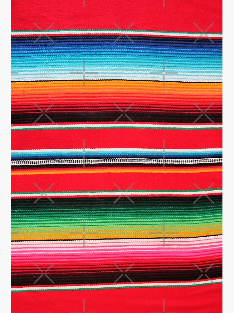 poncho serape Mexico Mexican blanket background bright stripe