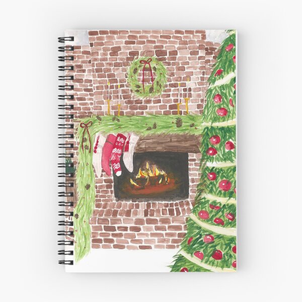 Item preview, Christmas mantel designed and sold by TwoFullMoonsArt.