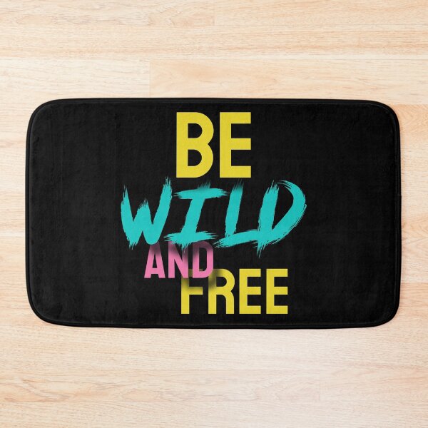 Item preview, Inspirational quotes - Be wild and free designed and sold by imaargo.