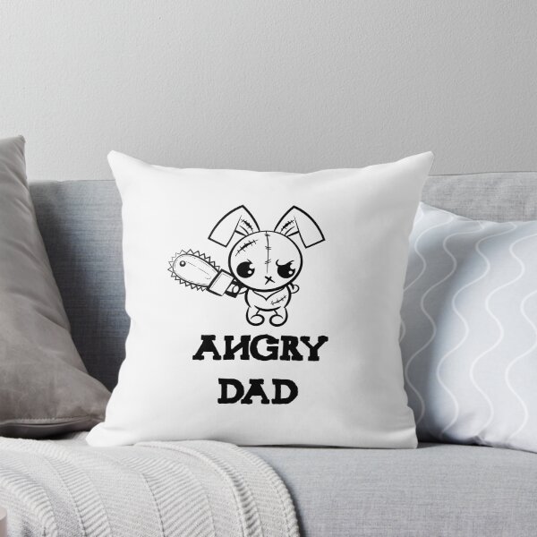 Item preview, Angry Dad Grumpy Voodoo Bunny Cute Monster designed and sold by ProjectX23.