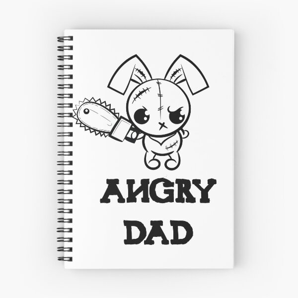 Item preview, Angry Dad Grumpy Voodoo Bunny Cute Monster designed and sold by ProjectX23.