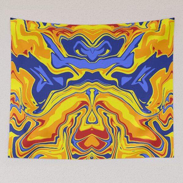 Item preview, Fluid art . Abstract liquid art with mixing colors designed and sold by moustafakhalil.