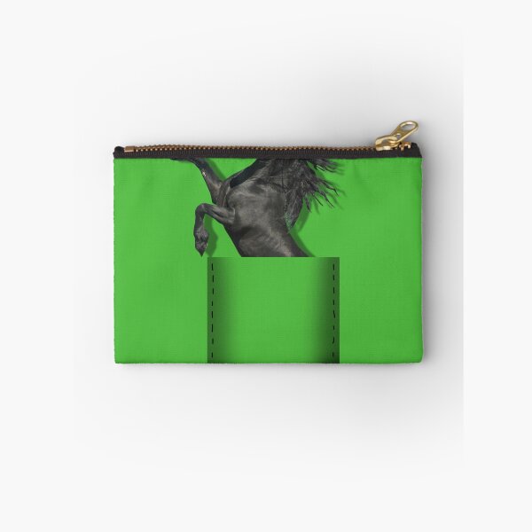 Item preview, Black horse pocket designed and sold by whereismypanda.