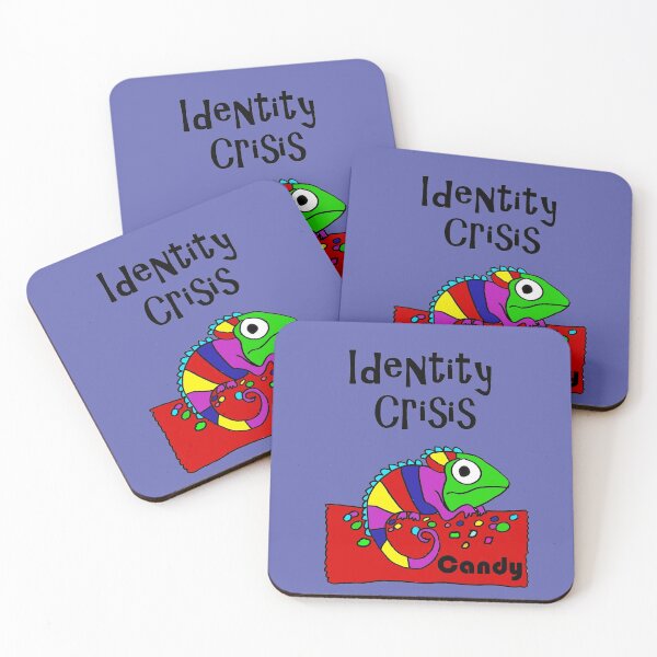 Item preview, Funny Chameleon Identity Crisis with Bag of Candy designed and sold by Nature's Fancy.