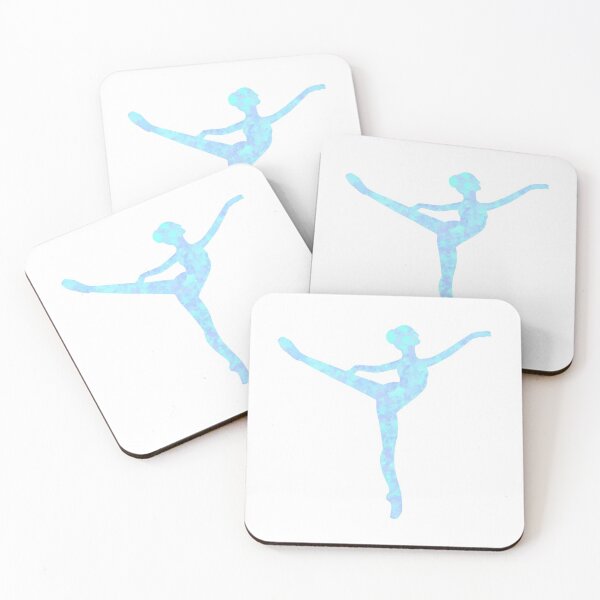 Item preview, Dancer blue teal watercolor  designed and sold by aliciab013.
