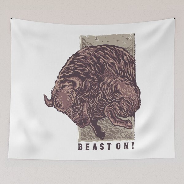 Item preview, The Great Bison Beast On! designed and sold by Vector Scout Lab.
