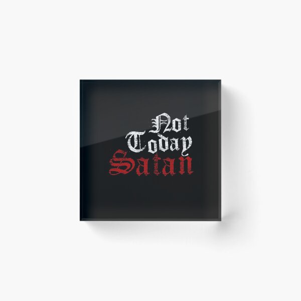 Item preview, Not Today Satan designed and sold by sadieillust.