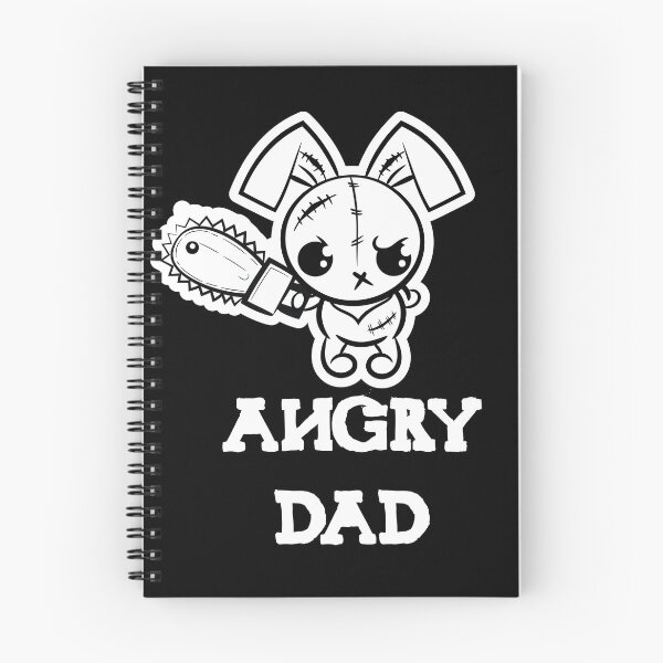 Item preview, Angry Dad Grumpy Voodoo Bunny Cute Monster designed and sold by ProjectX23.