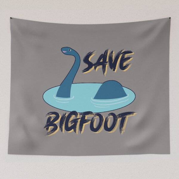Item preview, Slightly Wrong Save Bigfoot designed and sold by HappySchnapper.
