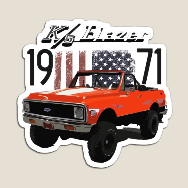 1971 K5 Blazer American Magnet