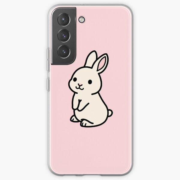 White Bunny Samsung Galaxy Soft Case