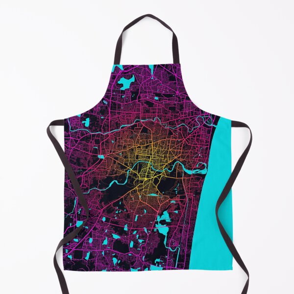 Item preview, Chennai City Map of India - Neon designed and sold by deMAP.