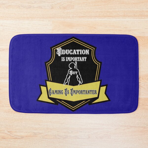 Item preview, Education Is Important But Gaming Is Importanter designed and sold by LamisArts ID (71).