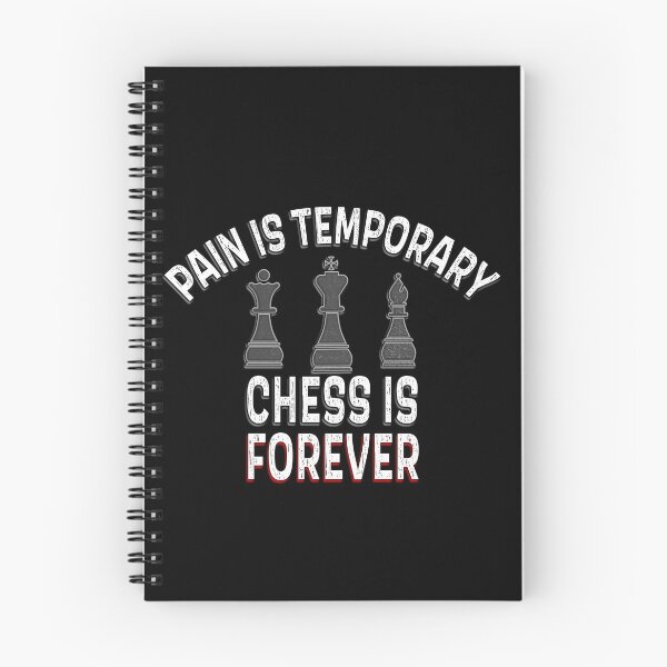 Item preview, Pain is temporary Chess is forever designed and sold by AllLeftSides42.
