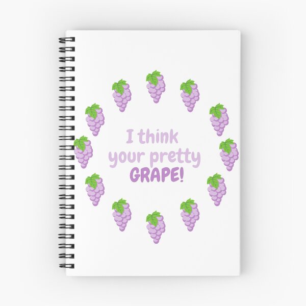Item preview, I think your pretty grape! designed and sold by Aylanico.