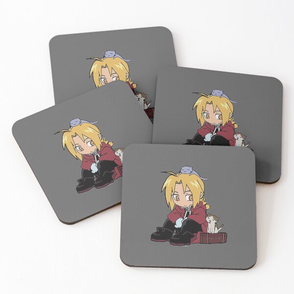 Item preview, Fullmetal Alchemist Edward Elric Chibi #3 (with Cat) designed and sold by thePeachPit.