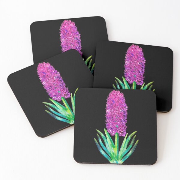 Item preview, Purple Hyacinth Watercolor Art designed and sold by adamtepl.