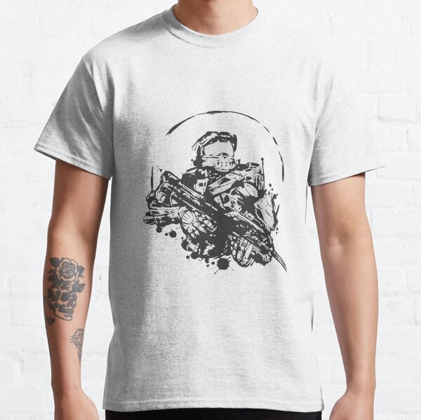 Master Chief Splash Fan Art Classic T-Shirt